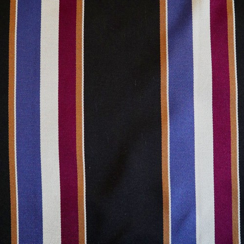 Spazio Artigianale Italian Silk Black Blue Purple White Gold Bespoke Handmade Tie 