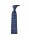 Made In Italy Pure Printed Silk Printed Planes Tie - Navy Blue